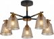 Потолочная люстра Illumico IL8226-5COU-79 BK GD. 