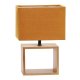 Настольная лампа Uniel UML-B401 E27 Orange/Wood UL-00010955. 
