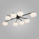 Потолочная люстра Eurosvet Opaline 70220/8 черный. 