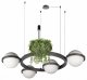 Подвесной светильник Loft IT Jardin 10121/4 Dark grey. 