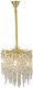 Подвесная люстра AM Group DIAMAND D400 Gold. 