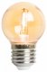 Лампа светодиодная Feron E27 2W оранжевый прозрачная LB-383 48932. 