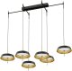 Подвесной светильник DeLight Collection MD18001061 MD18001061-6B&nbsp; black/gold. 