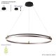 Подвесной светодиодный светильник Crystal Lux Fernando SP88W Led Coffee/Black. 
