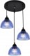 Подвесная люстра Seven Fires Dzhenis WD4004/3P-BK-BL. 