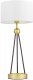 Настольная&nbsp;лампа Lumina Deco Belforte LDT 5527 GD+WT. 