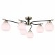 Потолочная люстра Illumico IL0638-6CSQ-24 AB BK LIBRA. 