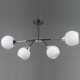 Потолочная люстра Illumico IL0715-4CSQ-24 BK CR LIBRA. 