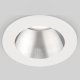 Встраиваемый светодиодный светильник Elektrostandard 25023/Led 7W 4200K WH/SL белый/серебро a056772. 