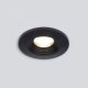 Встраиваемый светодиодный светильник Elektrostandard Gridi 9903 LED 3W 3000K COB BK черный a063923. 