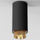 Потолочный светильник Elektrostandard Nubis 25012/01 GU10 черный/золото a064788. 