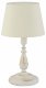 Настольная лампа декоративная ADILUX Roksana White 18538. 