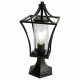 Светильник садово-парковый Feron PL734  на постамент 60W 230V E27, черный 51270. 
