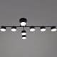 Потолочная люстра Reluce 03725-0.3-08 BK GX53. 