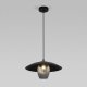 Подвесной светильник Eurosvet Kamari 50259/1 черный/дымчатый. 