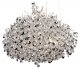 Подвесная люстра AM-Group FACETED FACETED SP21 SILVER. 
