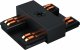 Коннектор прямой Vision48/25 POWER CONNECT 4825-BK. 