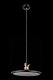 Подвесной светильник LEON Pamela LE7901/1S Black. 