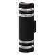 Настенный светильник уличный  UUL-S16A 2x60W/E27 IP65 BLACK. 