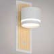Настенный светильник Reluce 22540-0.2-01 WH+WOOD. 
