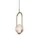 Подвесной светильник Pendant lamp P0766-1C gold. 
