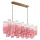 Подвесная люстра Loft IT Murano 10580/1000R Clear pink. 