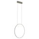 Подвесная люстра Nowodvorski Circolo Led M Silk Oliv E 11401. 