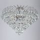 Потолочная люстра Eurosvet 3299/9 хром/прозрачный хрусталь Strotskis. 