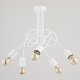 Потолочная люстра Alfa Tango White 23615. 