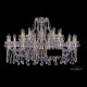 Подвесная люстра Bohemia Ivele Crystal 1413/20+10/400/G. 
