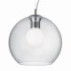 Подвесной светильник Ideal Lux Nemo Clear SP1 D30. 