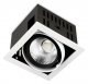 Встраиваемый светодиодный светильник Ambrella light Cardano T811 BK/CH 12W 4200K. 
