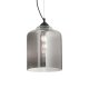 Подвесной светильник Ideal Lux Bistro SP1 Square Fume. 