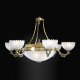 Подвесная люстра Reccagni Angelo L 3030/6+3. 
