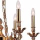 Подвесная люстра Lucia Tucci Firenze 1781.6.2 Antique Gold. 