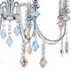 Подвесная люстра Lucia Tucci Maya 4450.8 Chrome. 