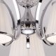 Потолочная люстра Eurosvet Tessa 60088/5 хром. 
