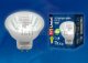 Лампа светодиодная Uniel (UL-00001701) GU4 3W 4000K прозрачная LED-MR11-3W/NW/GU4 GLZ21TR. 