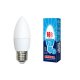 Лампа светодиодная Volpe (UL-00003798) E27 7W 4000K матовая LED-C37-7W/NW/E27/FR/NR. 