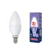 Лампа светодиодная Volpe (UL-00003802) E14 9W 6500K матовая LED-C37-9W/DW/E14/FR/NR. 