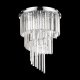 Потолочная люстра Ideal Lux Carlton PL12 Cromo. 