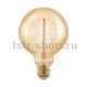 Лампа светодиодная филаментная Eglo диммируемая E27 4W 1700К золотая 11693. 