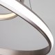 Подвесной светодиодный светильник Eurosvet Olympia 90179/5 сатин-никель. 