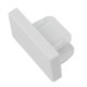 Заглушка торцевая для шинопровода (UL-00006069) Volpe UFB-Q122 C21 WHITE 1 POLYBAG. 