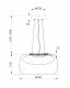 Подвесной светодиодный светильник Maytoni Solen MOD073CL-L13B3K. 