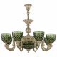 Подвесная люстра Bohemia Ivele 71203P/8/210 GW P1 U Clear-Green/H-1J. 