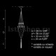 Подвесной светильник 100 101.00. 