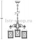 Уличный светильник подвесной 64870/3S Bl. 