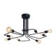 Потолочная люстра Ideal Lux Triumph PL8 Nero. 