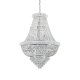 Подвесная люстра Ideal Lux Dubai SP24 Cromo. 